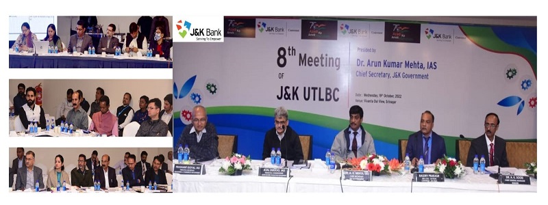 8TH MEETING OF UTLBC J&K - 19.10.2022